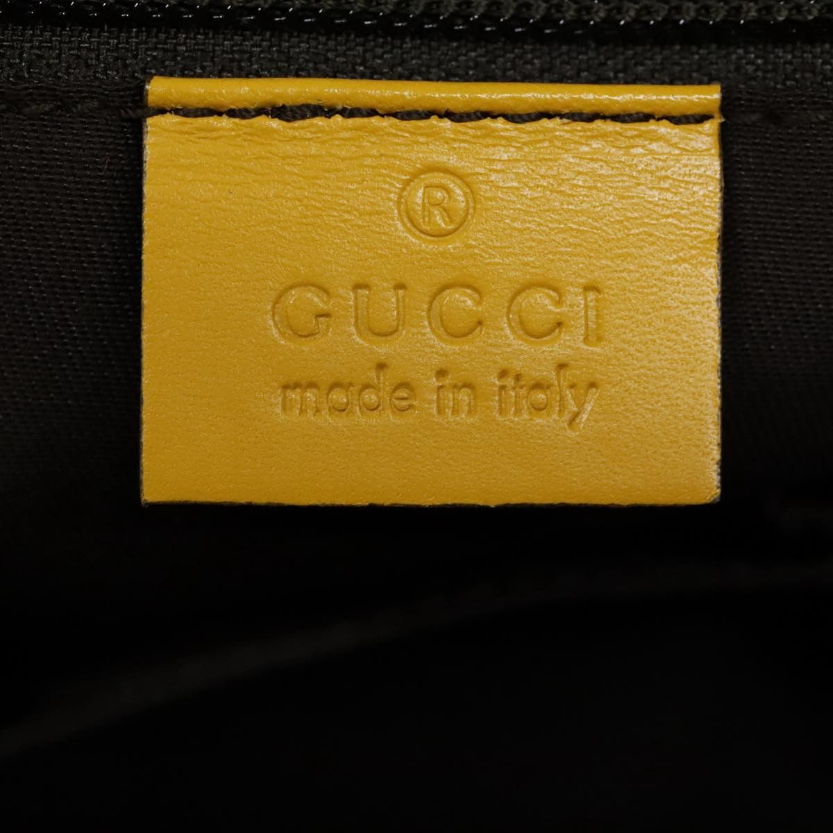 Gucci Diamantissima Yellow Leather Shoulder Bag (Pre-Owned) Size ONE SIZE - 14 Thumbnail