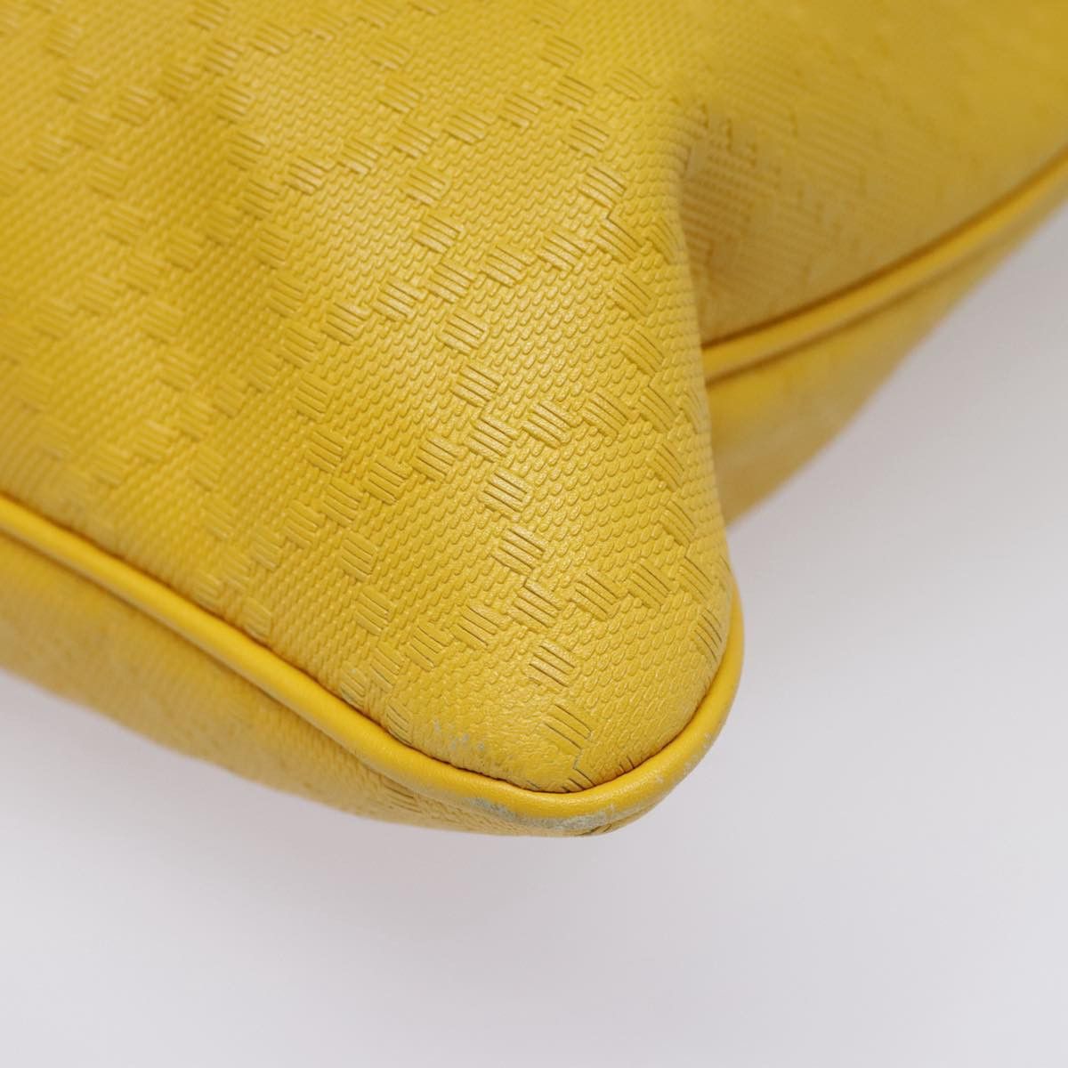 Gucci Diamantissima Yellow Leather Shoulder Bag (Pre-Owned) Size ONE SIZE - 7 Thumbnail