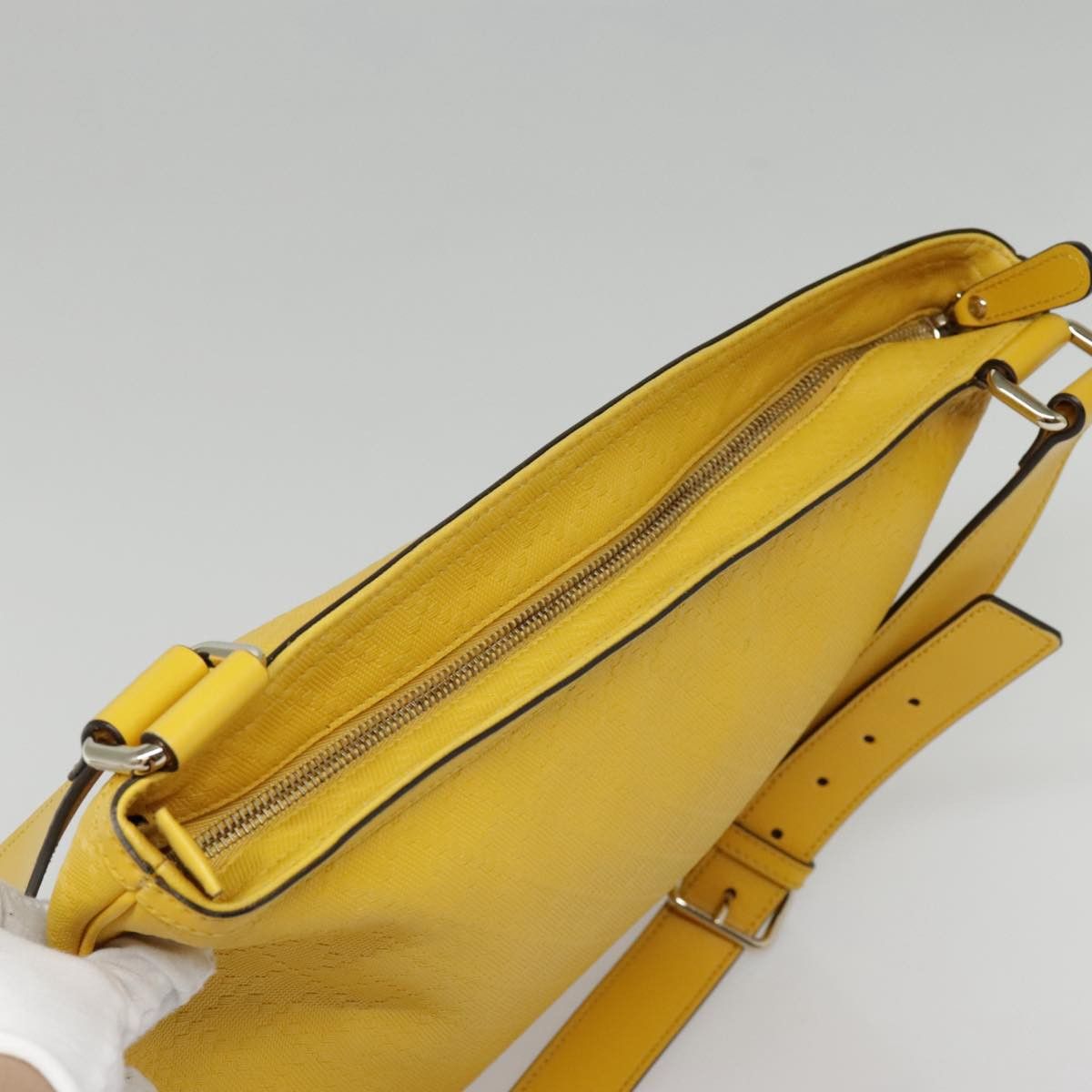 Gucci Diamantissima Yellow Leather Shoulder Bag (Pre-Owned) Size ONE SIZE - 10 Thumbnail