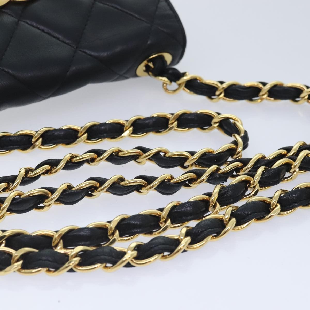 Chanel Bicolore Black Leather Shoulder Bag (Pre-Owned) Size ONE SIZE - 5 Thumbnail