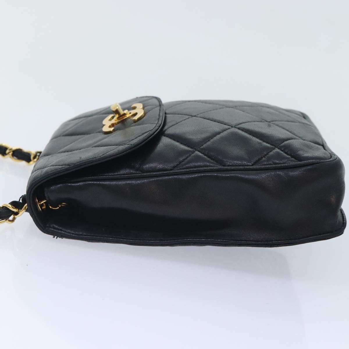 Chanel Bicolore Black Leather Shoulder Bag (Pre-Owned) Size ONE SIZE - 3 Thumbnail