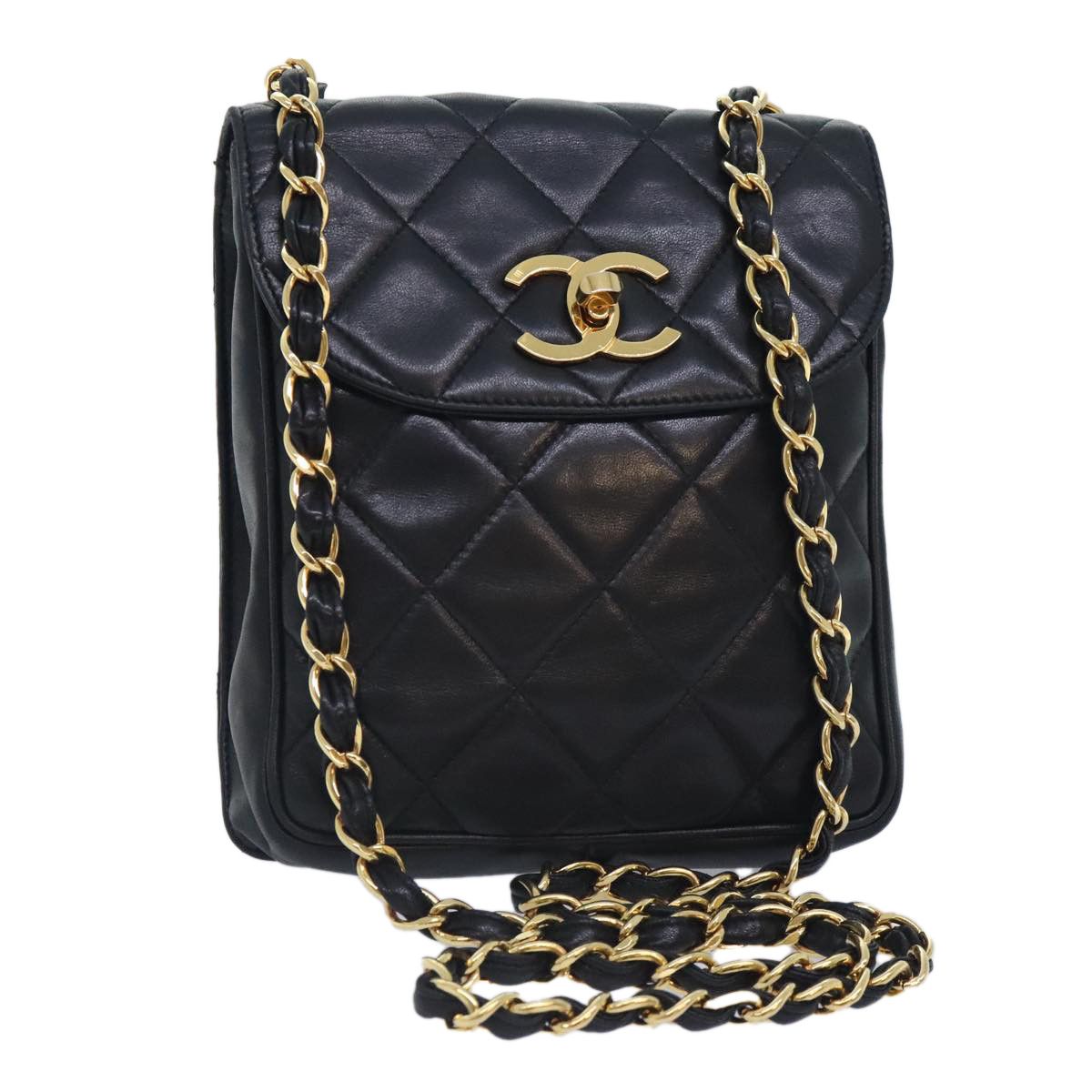 Chanel Bicolore Black Leather Shoulder Bag (Pre-Owned) Size ONE SIZE - 18 Thumbnail