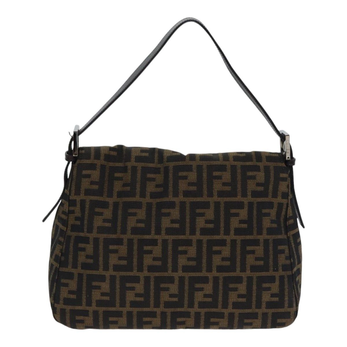 Fendi Mamma Baguette Brown Canvas Shoulder Bag (Pre-Owned) Size ONE SIZE - 2 Thumbnail