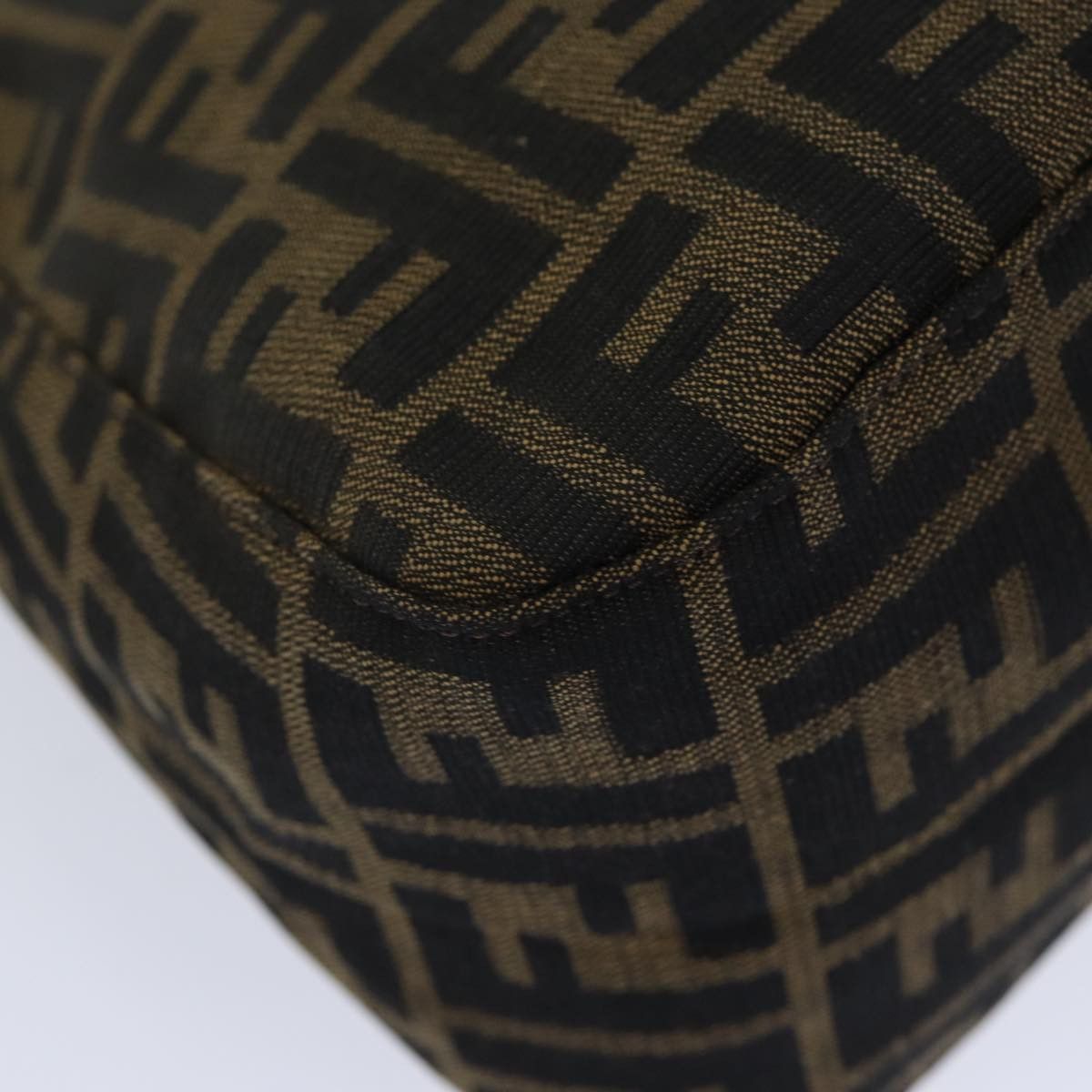Fendi Mamma Baguette Brown Canvas Shoulder Bag (Pre-Owned) Size ONE SIZE - 9 Thumbnail