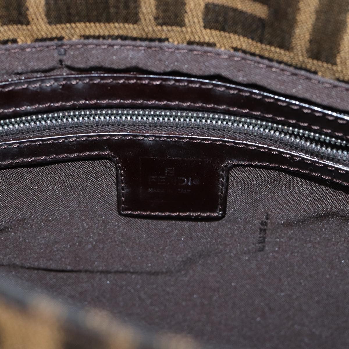 Fendi Mamma Baguette Brown Canvas Shoulder Bag (Pre-Owned) Size ONE SIZE - 19 Thumbnail