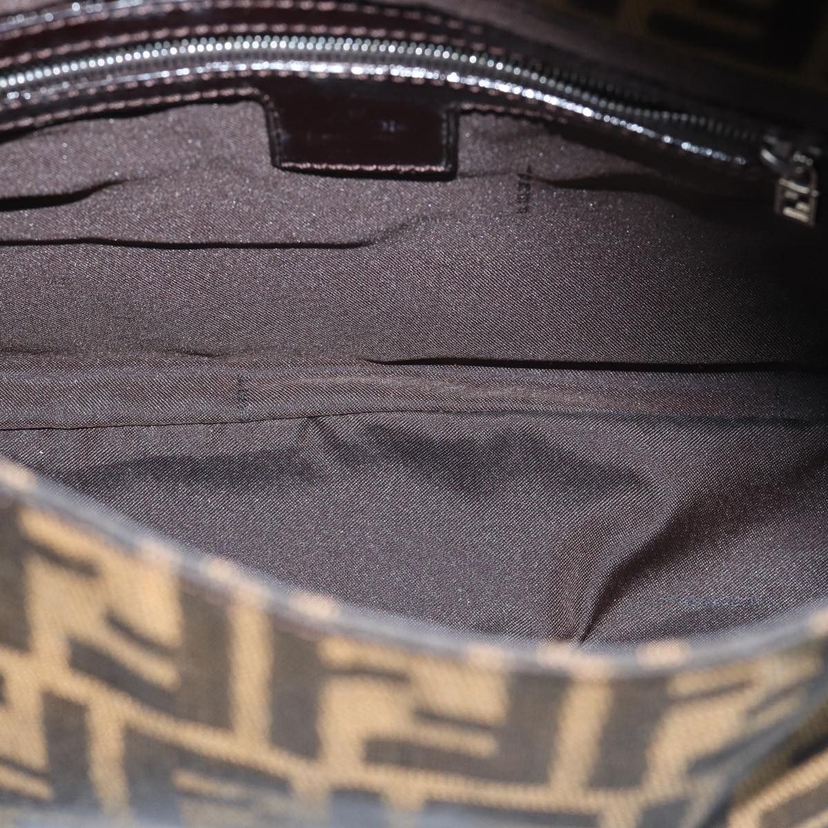 Fendi Mamma Baguette Brown Canvas Shoulder Bag (Pre-Owned) Size ONE SIZE - 20 Thumbnail