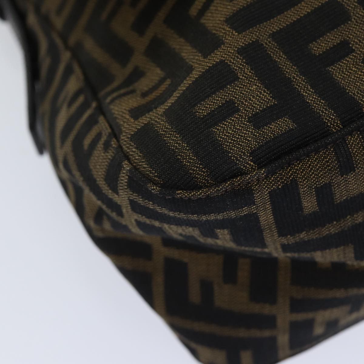 Fendi Mamma Baguette Brown Canvas Shoulder Bag (Pre-Owned) Size ONE SIZE - 7 Thumbnail