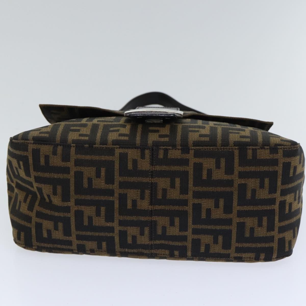 Fendi Mamma Baguette Brown Canvas Shoulder Bag (Pre-Owned) Size ONE SIZE - 17 Thumbnail