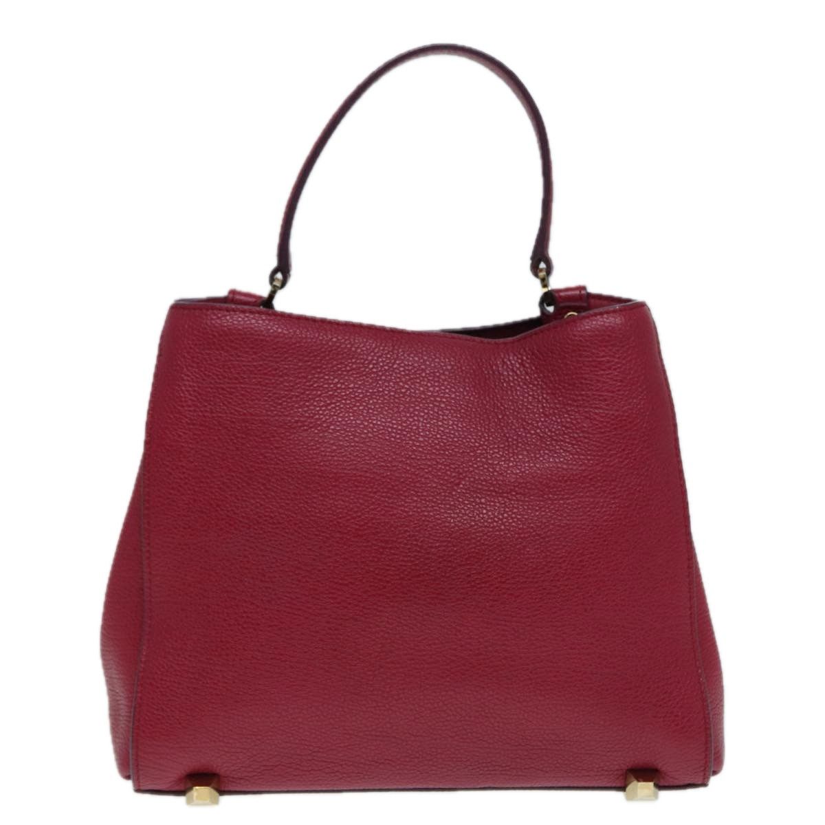 MCM Burgundy Leather Handbag (Pre-Owned) Size ONE SIZE - 2 Thumbnail