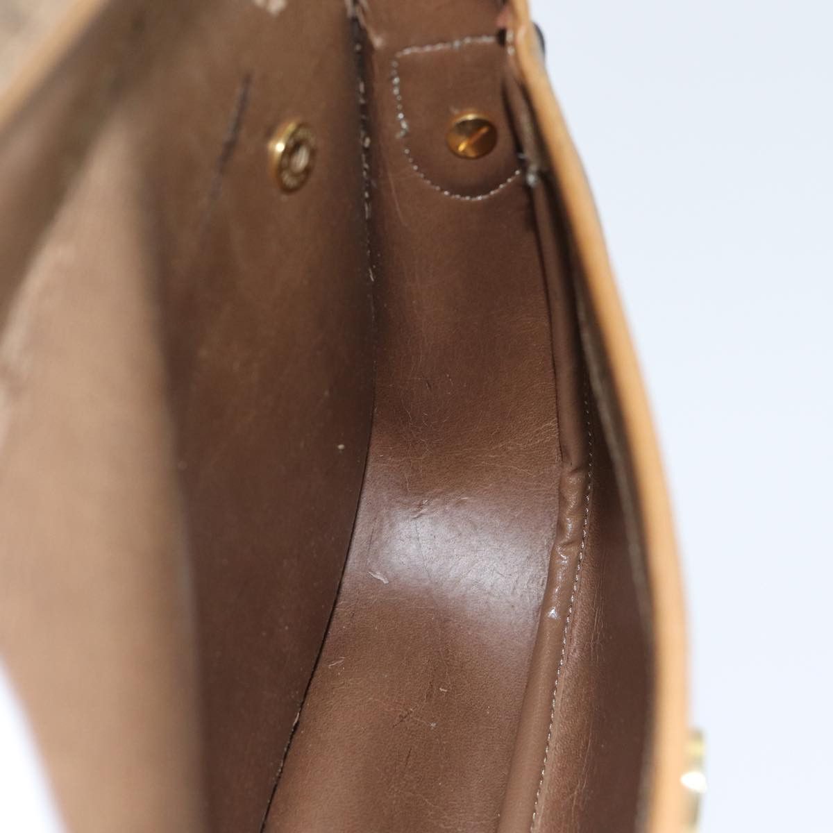 Dior Honeycomb Brown Canvas Shoulder Bag (Pre-Owned) Size ONE SIZE - 18 Thumbnail