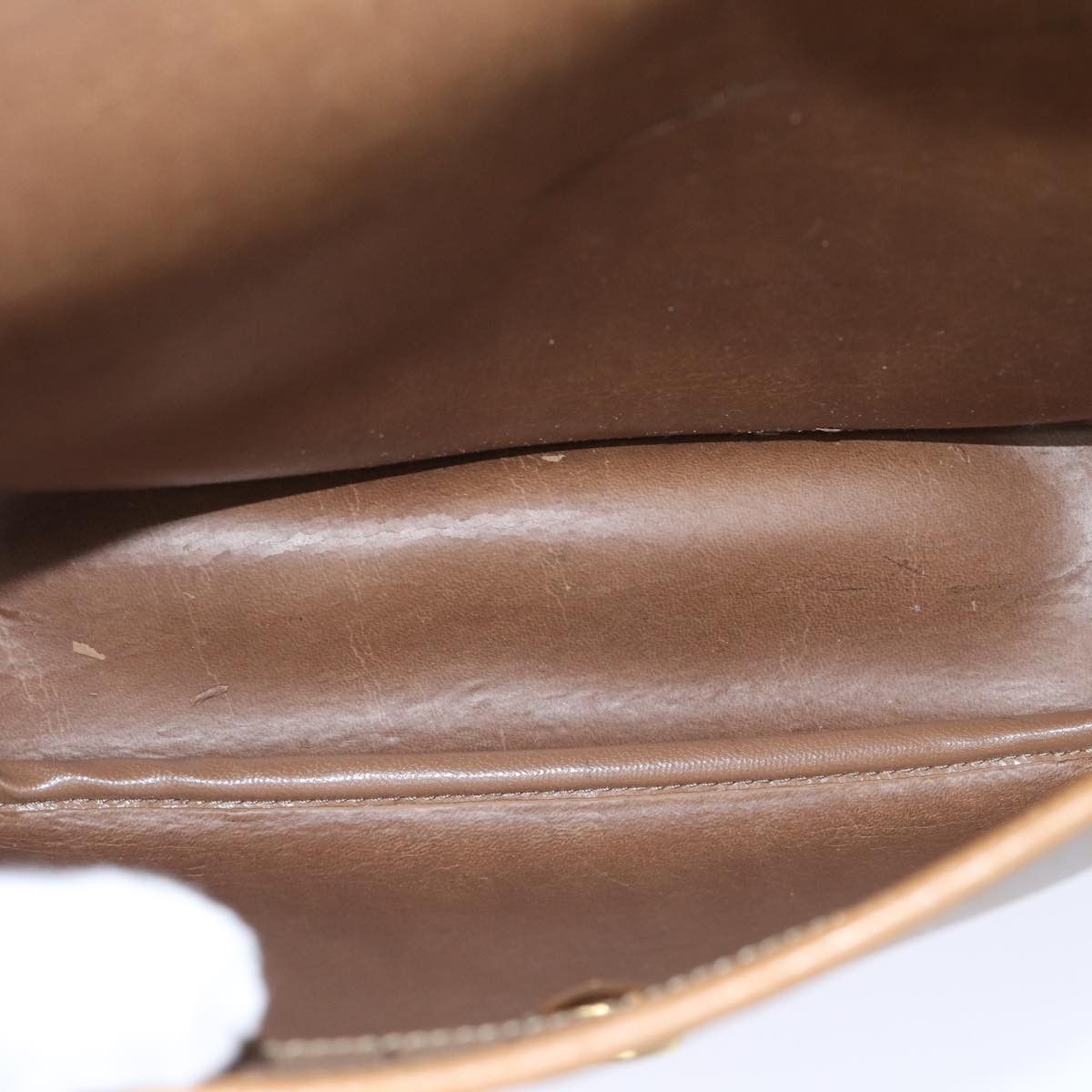 Dior Honeycomb Brown Canvas Shoulder Bag (Pre-Owned) Size ONE SIZE - 12 Thumbnail