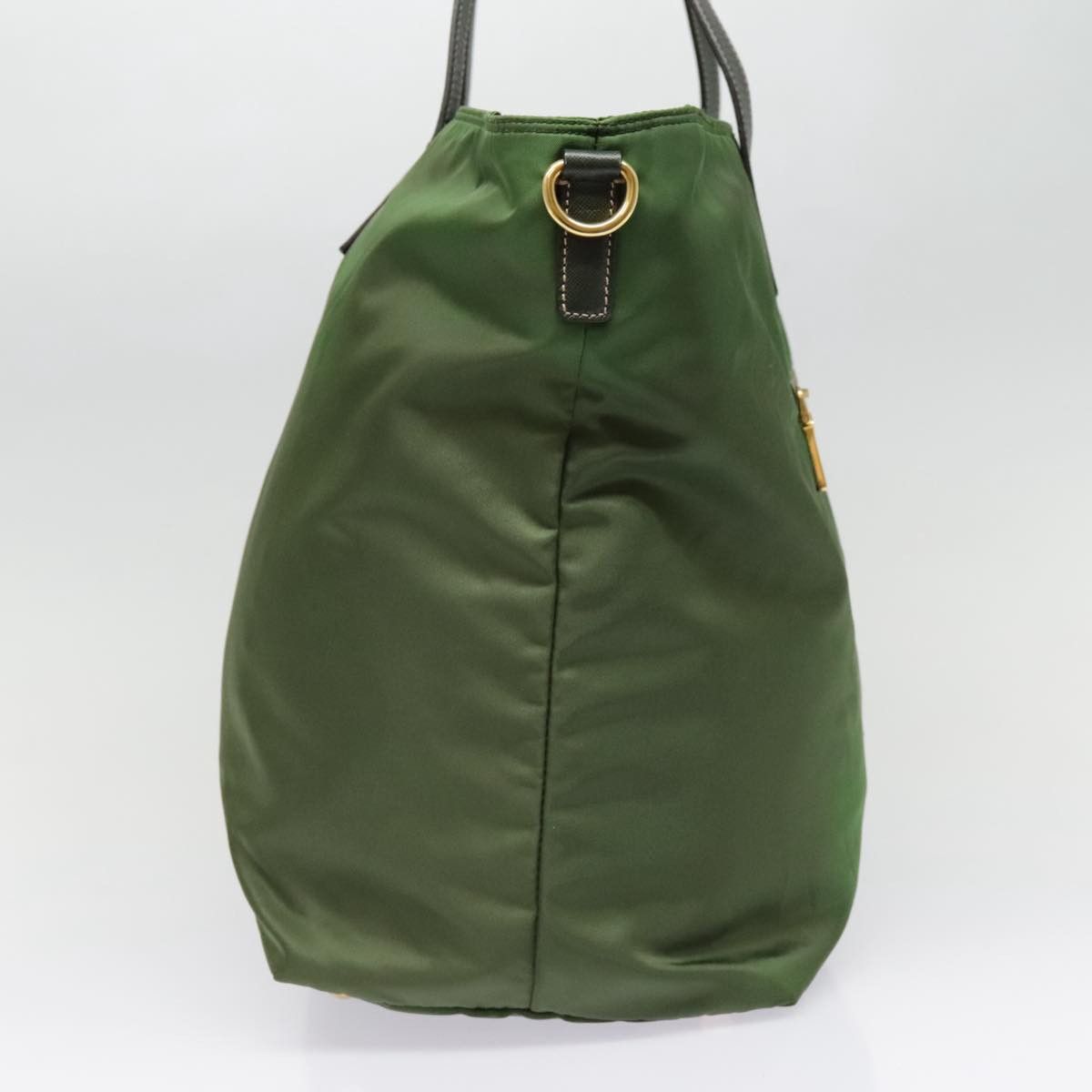 Prada Re-Edition Khaki Synthetic Tote Bag (Pre-Owned) Size ONE SIZE - 4 Thumbnail