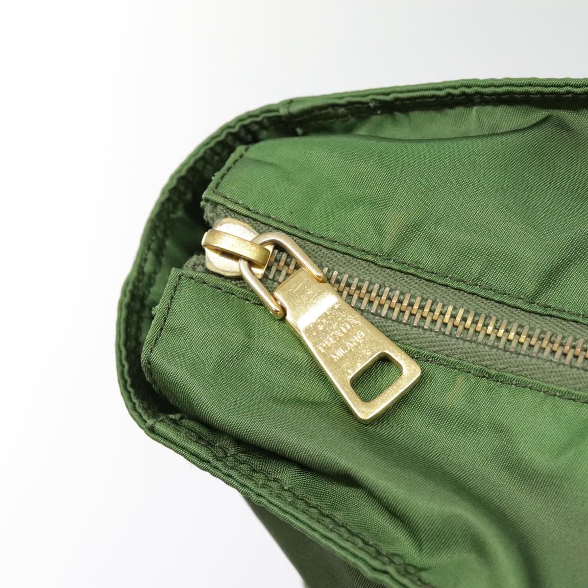 Prada Re-Edition Khaki Synthetic Tote Bag (Pre-Owned) Size ONE SIZE - 11 Thumbnail
