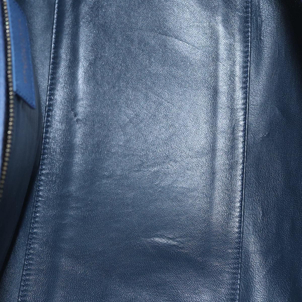 Balenciaga Tube Navy Leather Handbag (Pre-Owned) Size ONE SIZE - 14 Thumbnail