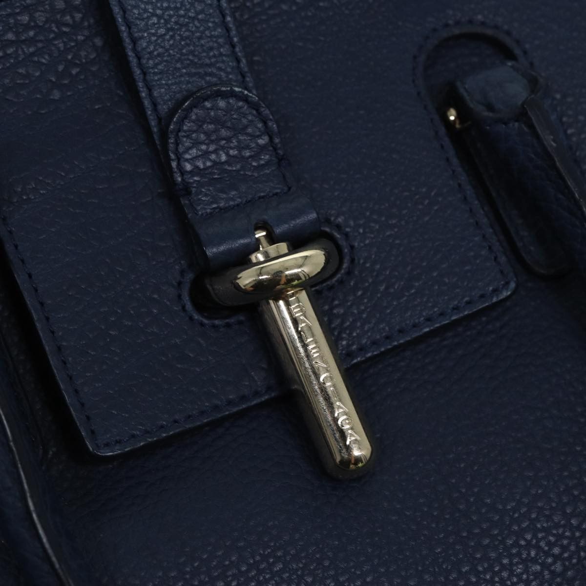 Balenciaga Tube Navy Leather Handbag (Pre-Owned) Size ONE SIZE - 6 Thumbnail