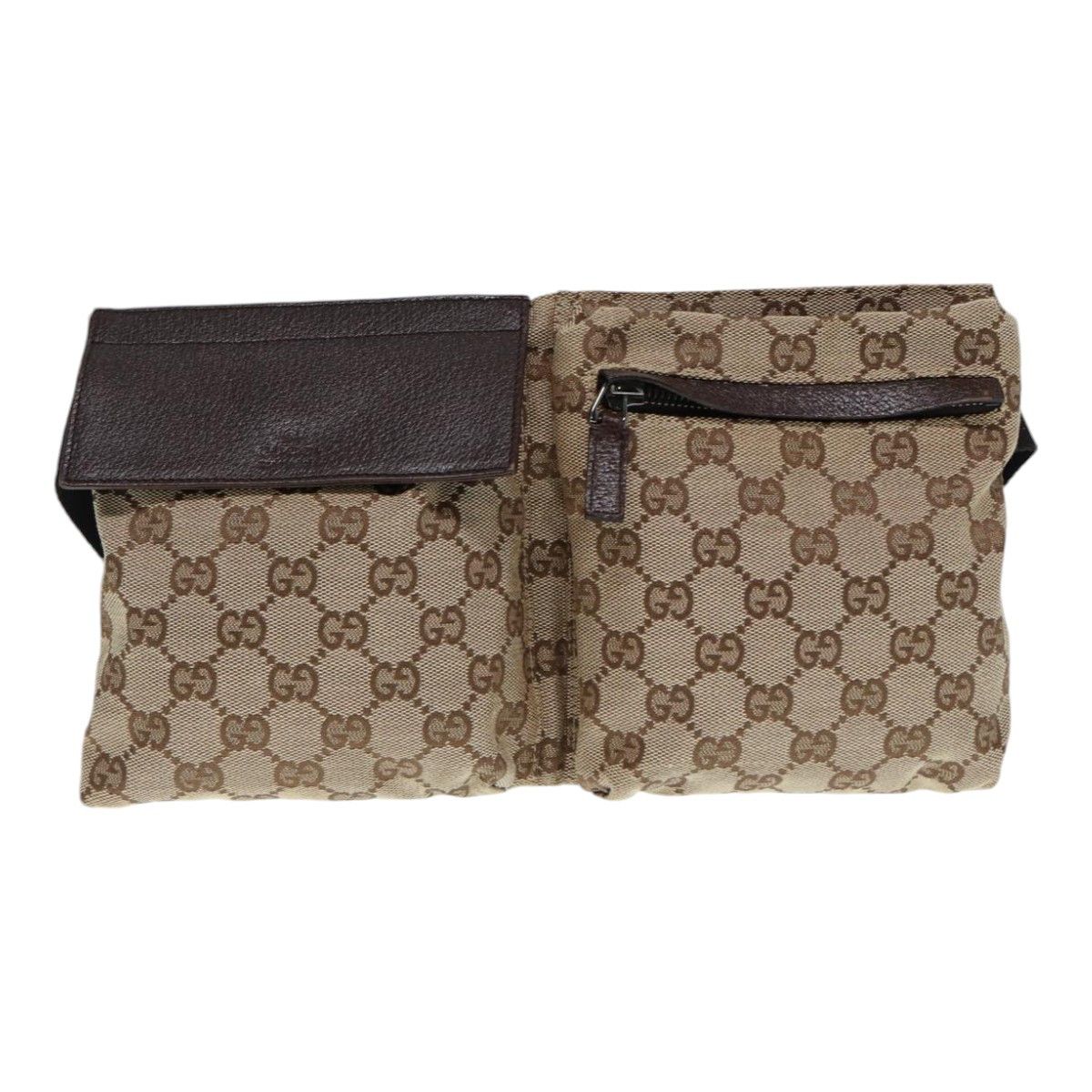 Gucci Gg Canvas Beige Canvas Shoulder Bag (Pre-Owned) Size ONE SIZE - 16 Thumbnail