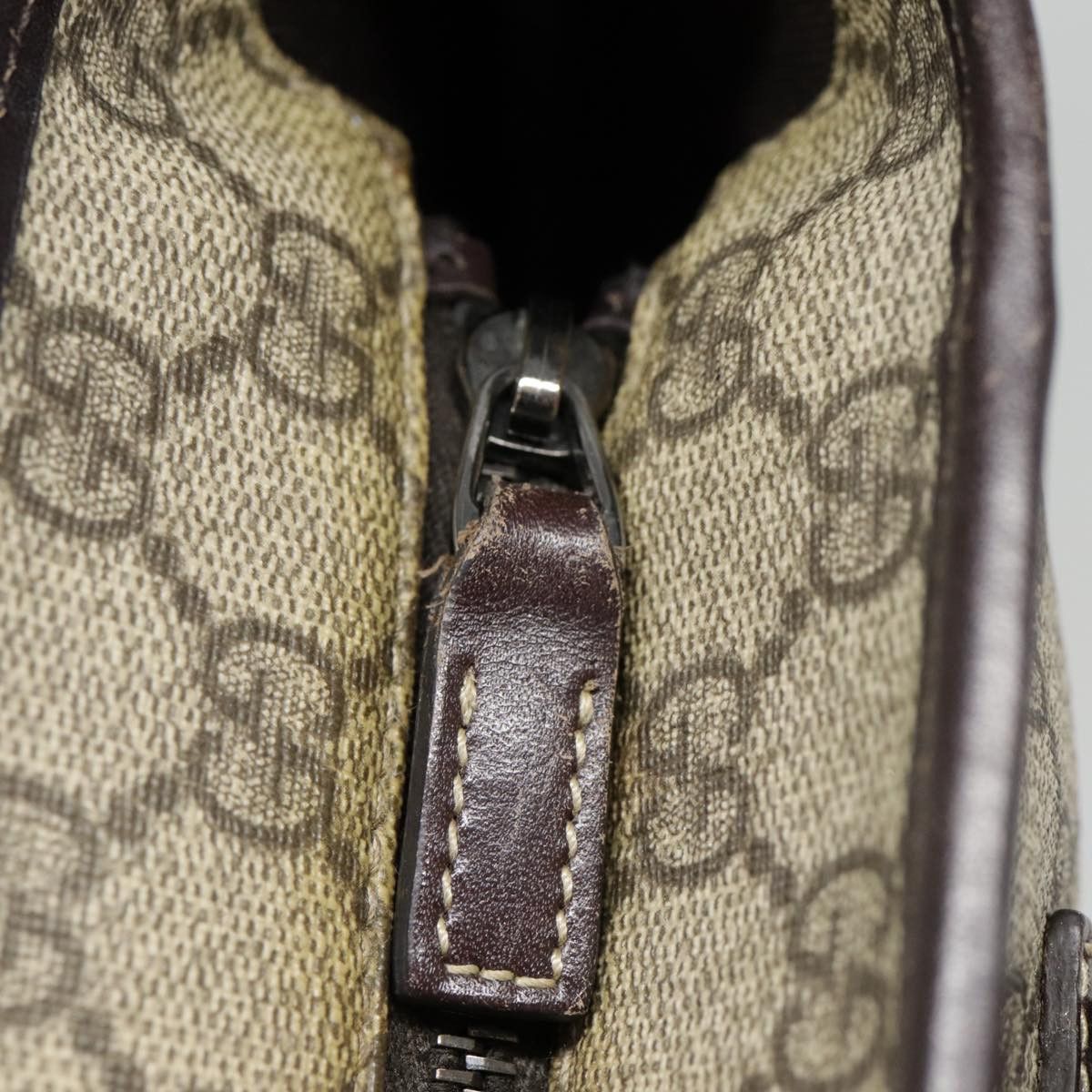Gucci Gg Supreme Beige Canvas Tote Bag (Pre-Owned) Size ONE SIZE - 20 Thumbnail