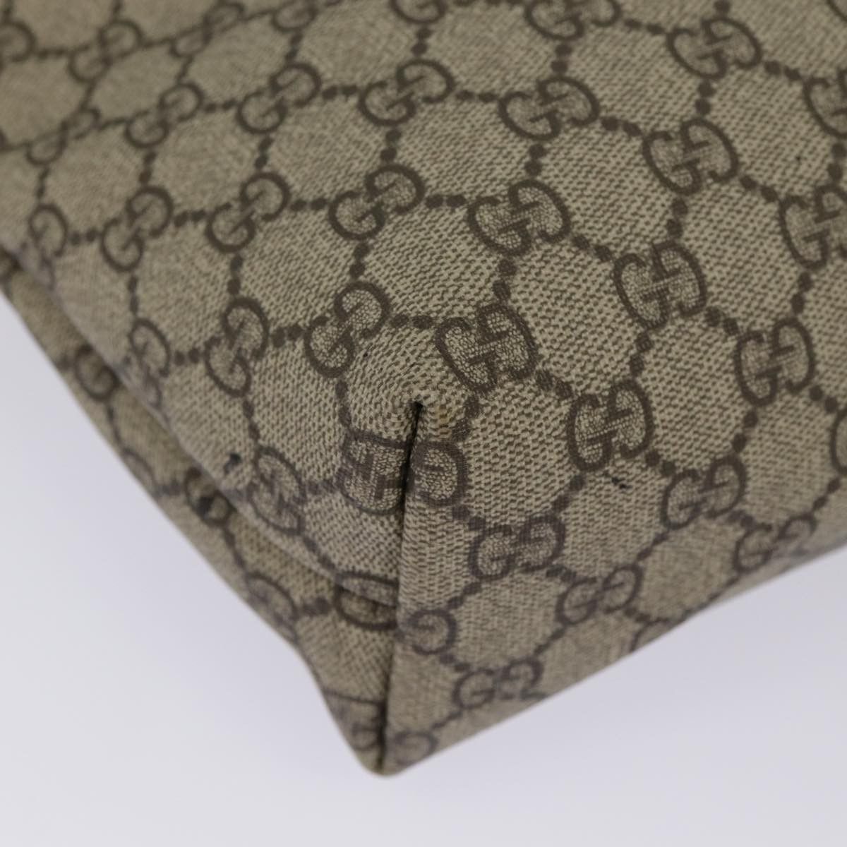 Gucci Gg Supreme Beige Canvas Tote Bag (Pre-Owned) Size ONE SIZE - 6 Thumbnail