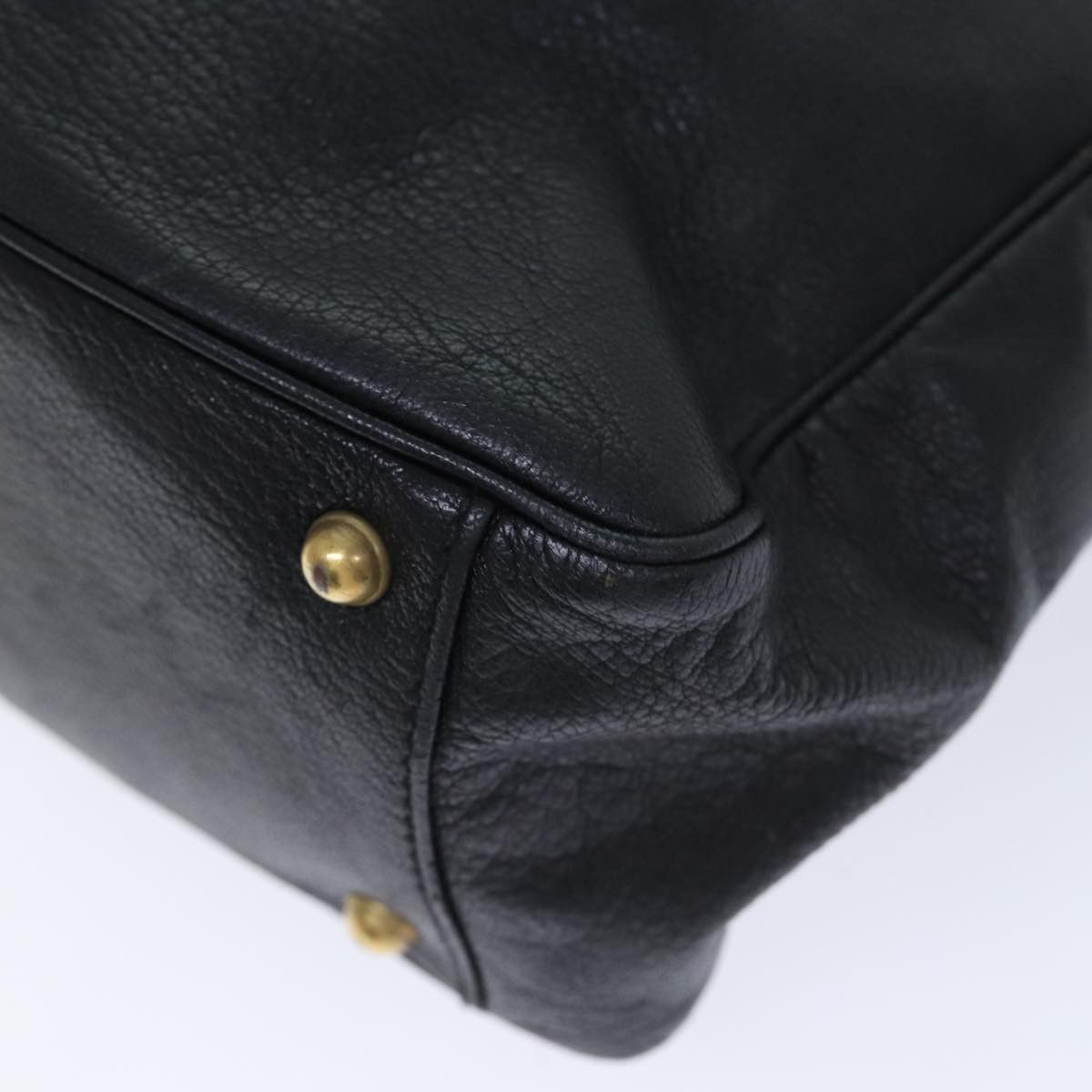 Gucci Interlocking G Black Leather Shoulder Bag (Pre-Owned) Size ONE SIZE - 9 Thumbnail