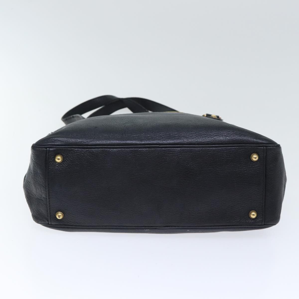 Gucci Interlocking G Black Leather Shoulder Bag (Pre-Owned) Size ONE SIZE - 18 Thumbnail