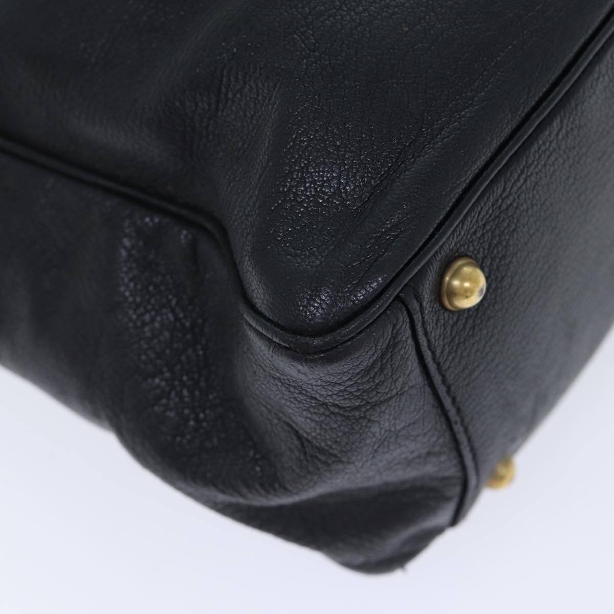 Gucci Interlocking G Black Leather Shoulder Bag (Pre-Owned) Size ONE SIZE - 7 Thumbnail