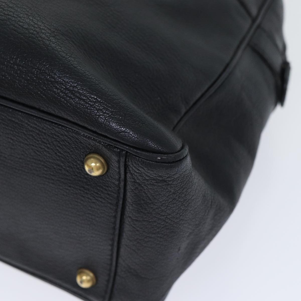 Gucci Interlocking G Black Leather Shoulder Bag (Pre-Owned) Size ONE SIZE - 8 Thumbnail