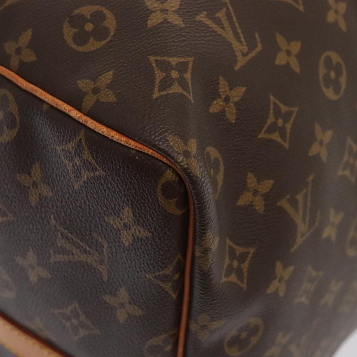 Louis Vuitton Keepall Bandoulière 60 Brown Canvas Travel Bag (Pre-Owned) Size ONE SIZE - 7 Thumbnail