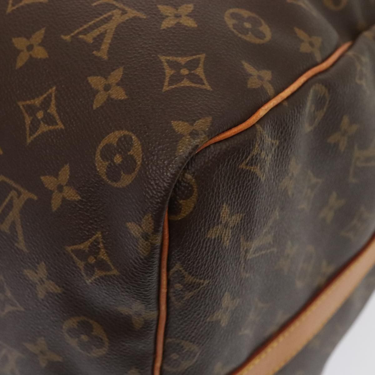 Louis Vuitton Keepall Bandoulière 60 Brown Canvas Travel Bag (Pre-Owned) Size ONE SIZE - 8 Thumbnail
