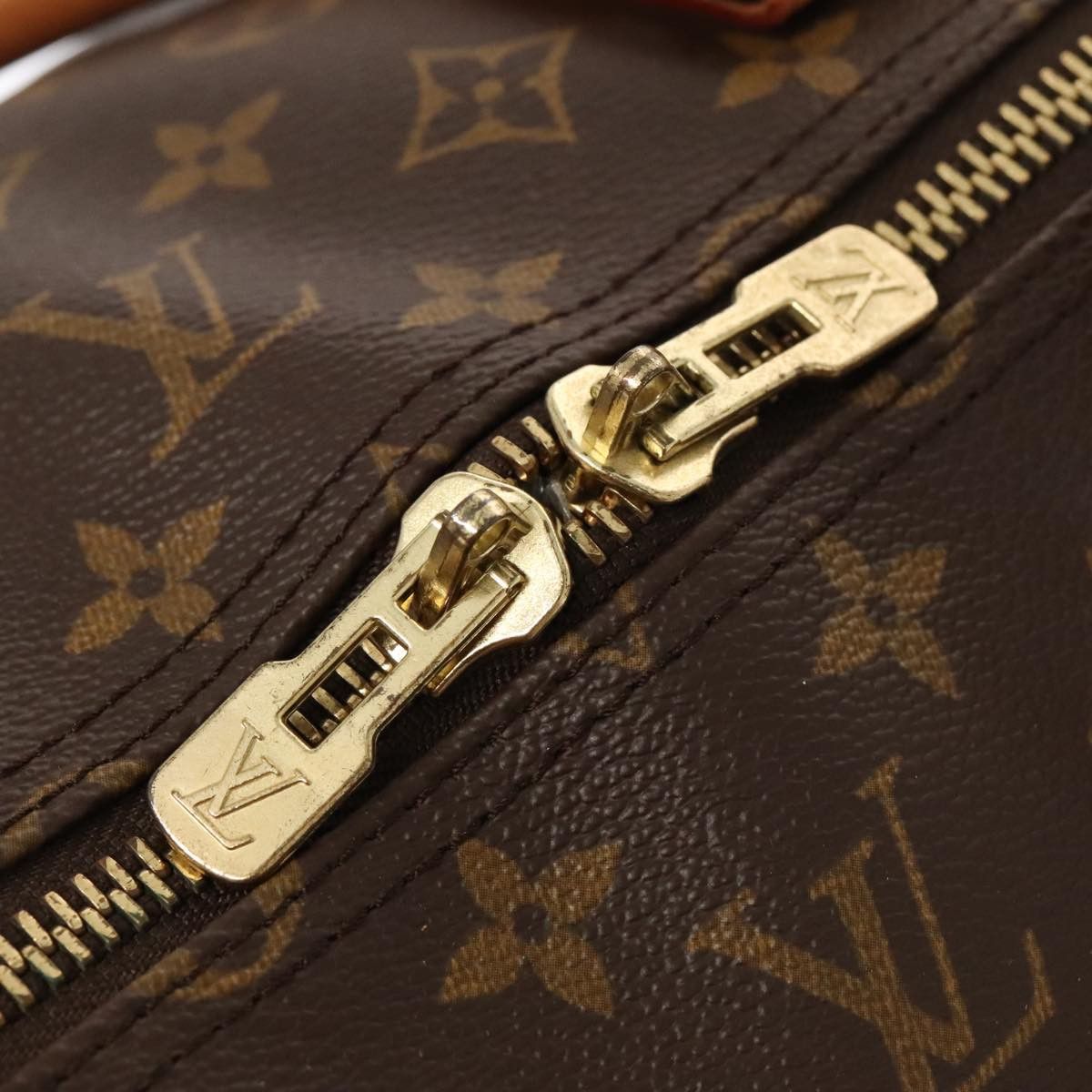 Louis Vuitton Keepall Bandoulière 60 Brown Canvas Travel Bag (Pre-Owned) Size ONE SIZE - 10 Thumbnail