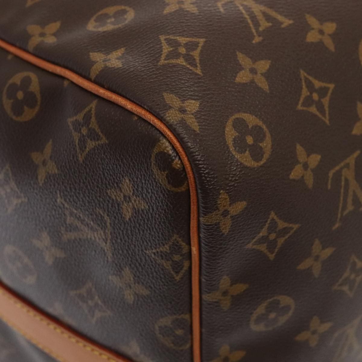 Louis Vuitton Keepall Bandoulière 60 Brown Canvas Travel Bag (Pre-Owned) Size ONE SIZE - 9 Thumbnail