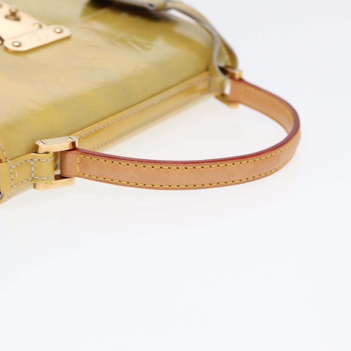Louis Vuitton Spring Street Yellow Patent Leather Handbag (Pre-Owned) Size ONE SIZE - 5 Thumbnail
