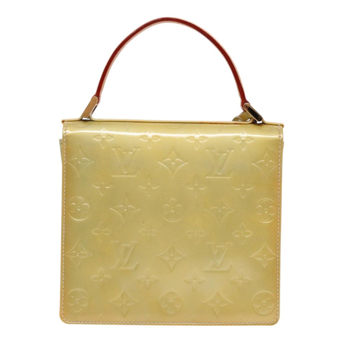Louis Vuitton Spring Street Yellow Patent Leather Handbag (Pre-Owned) Size ONE SIZE - 2 Thumbnail