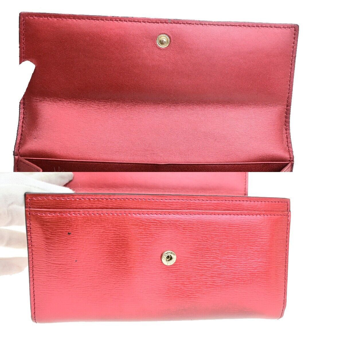 Gucci Lovely Heart Red Patent Leather Wallet (Pre-Owned) Size ONE SIZE - 7 Thumbnail