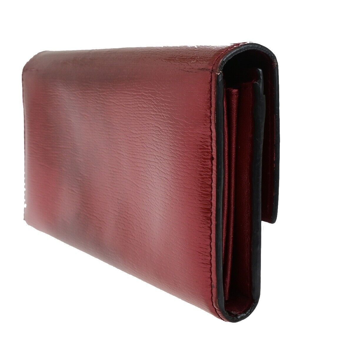 Gucci Lovely Heart Red Patent Leather Wallet (Pre-Owned) Size ONE SIZE - 4 Thumbnail