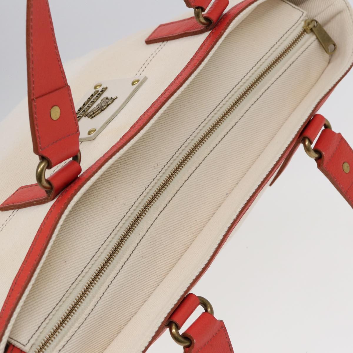Burberry White Canvas Tote Bag (Pre-Owned) Size ONE SIZE - 12 Thumbnail
