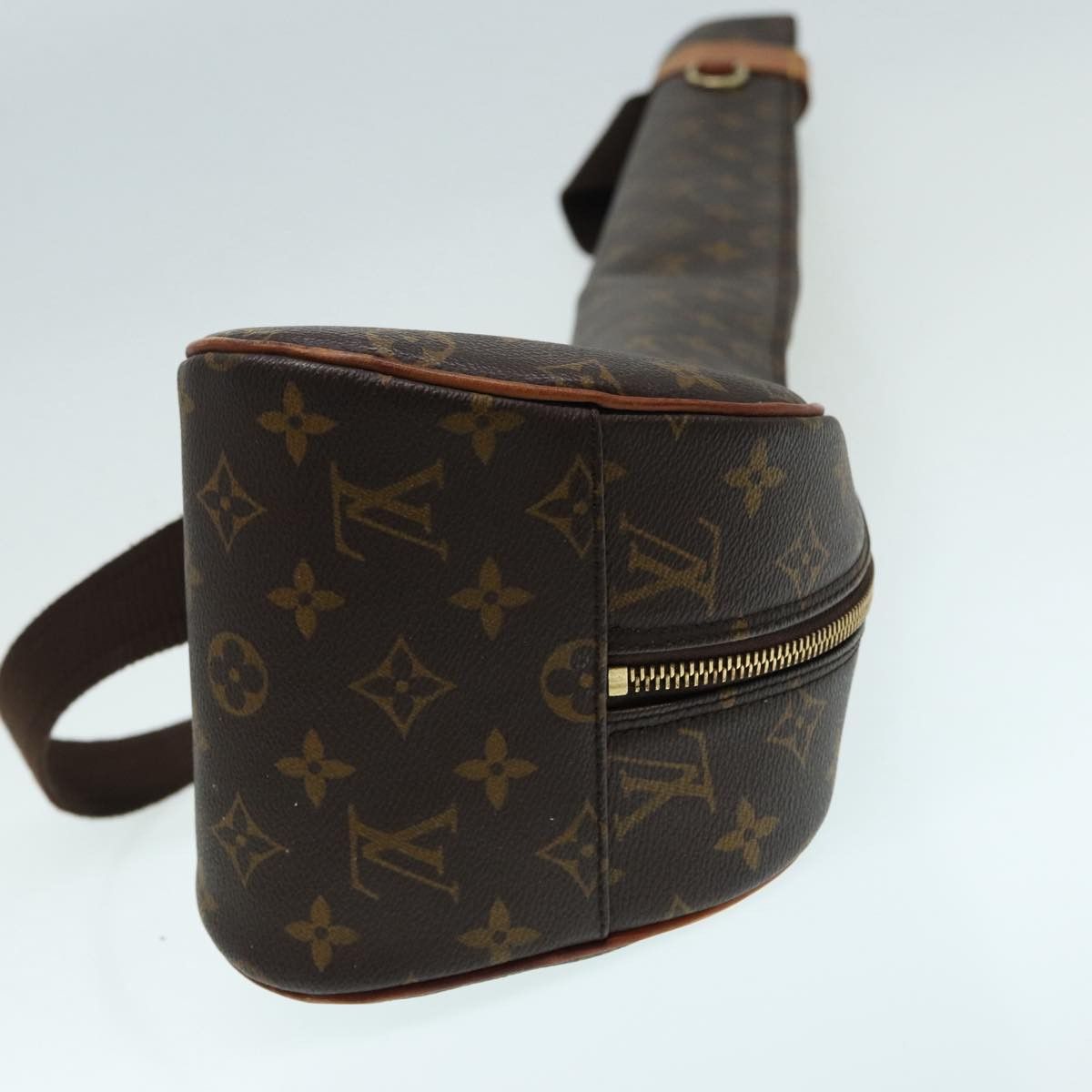 Louis Vuitton Lv America's Cup Brown Canvas Clutch Bag (Pre-Owned) Size ONE SIZE - 16 Thumbnail
