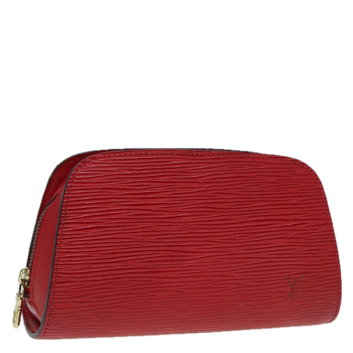 Louis Vuitton Dauphine Grey Leather Clutch Bag (Pre-Owned) Size ONE SIZE - 10 Thumbnail