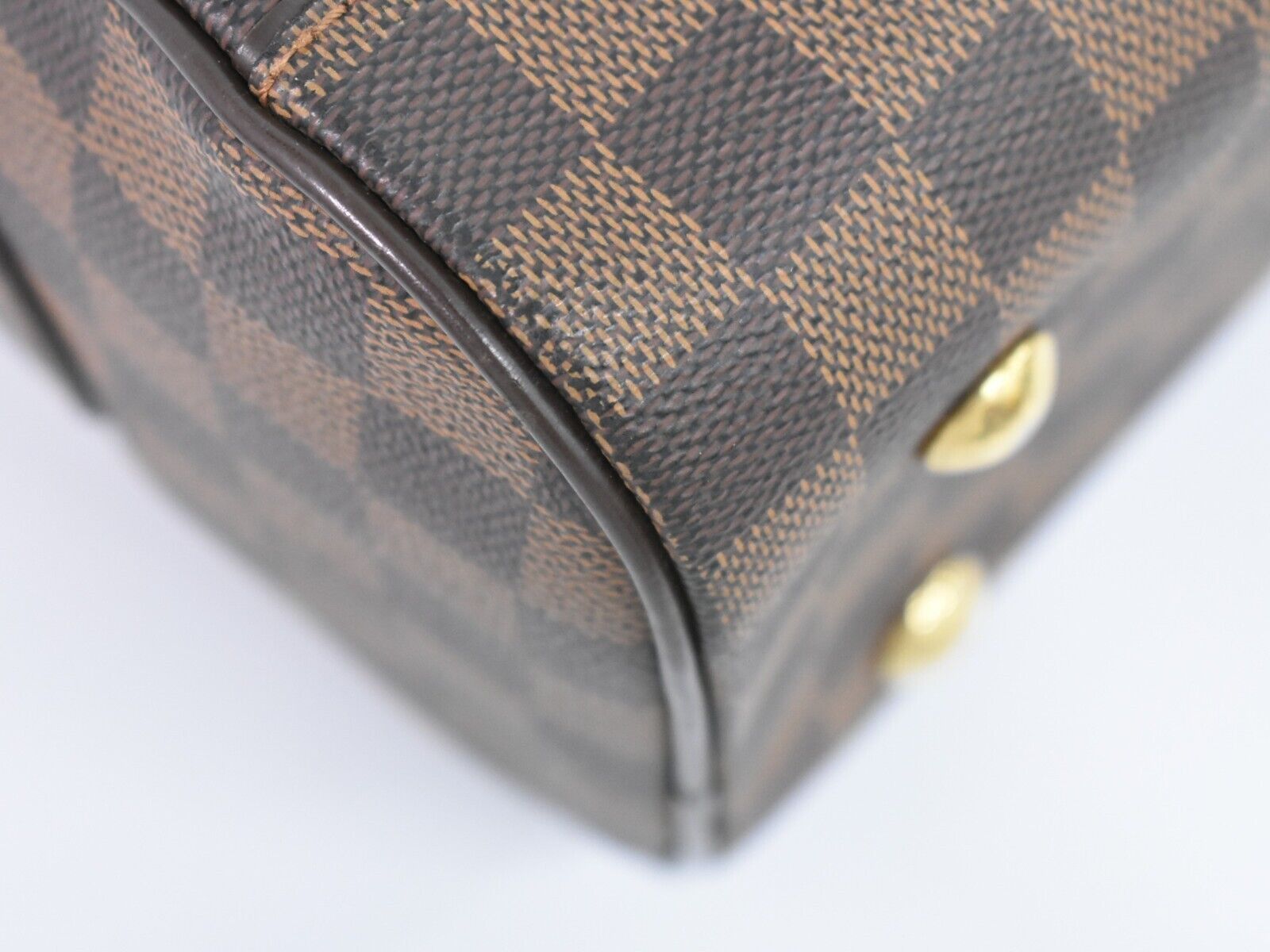 Louis Vuitton Duomo Brown Canvas Handbag (Pre-Owned) Size ONE SIZE - 6 Thumbnail