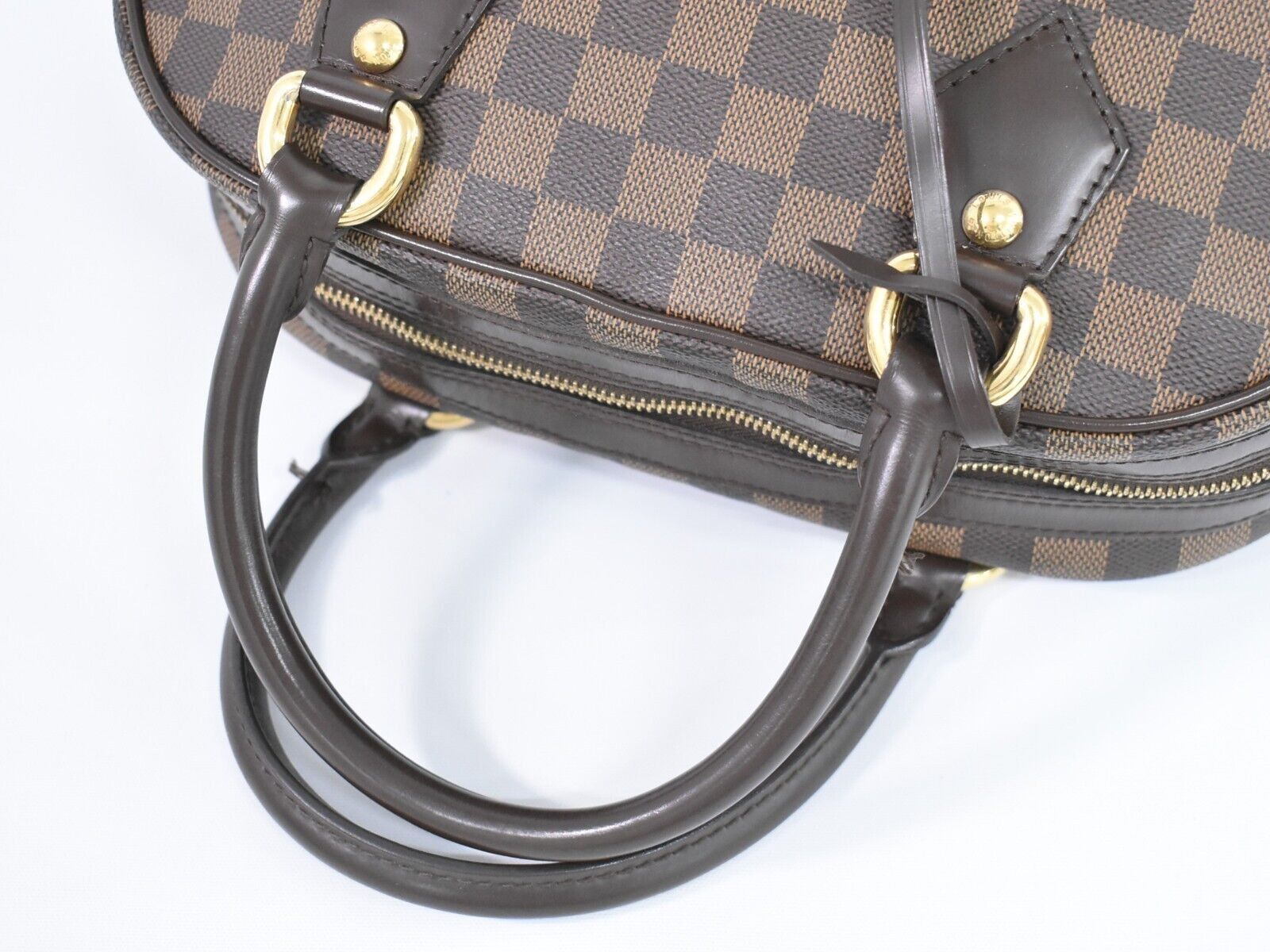 Louis Vuitton Duomo Brown Canvas Handbag (Pre-Owned) Size ONE SIZE - 3 Thumbnail