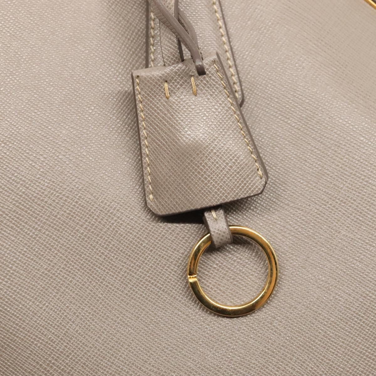 Prada Saffiano Beige Leather Handbag (Pre-Owned) Size ONE SIZE - 12 Thumbnail
