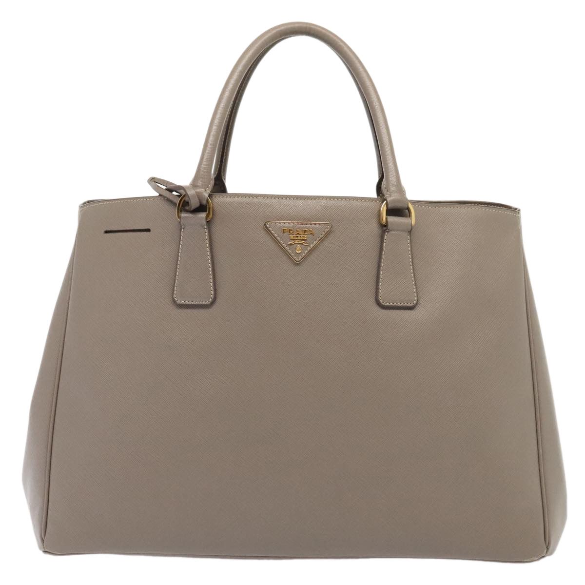 Prada Saffiano Beige Leather Handbag (Pre-Owned) Size ONE SIZE - 19 Thumbnail