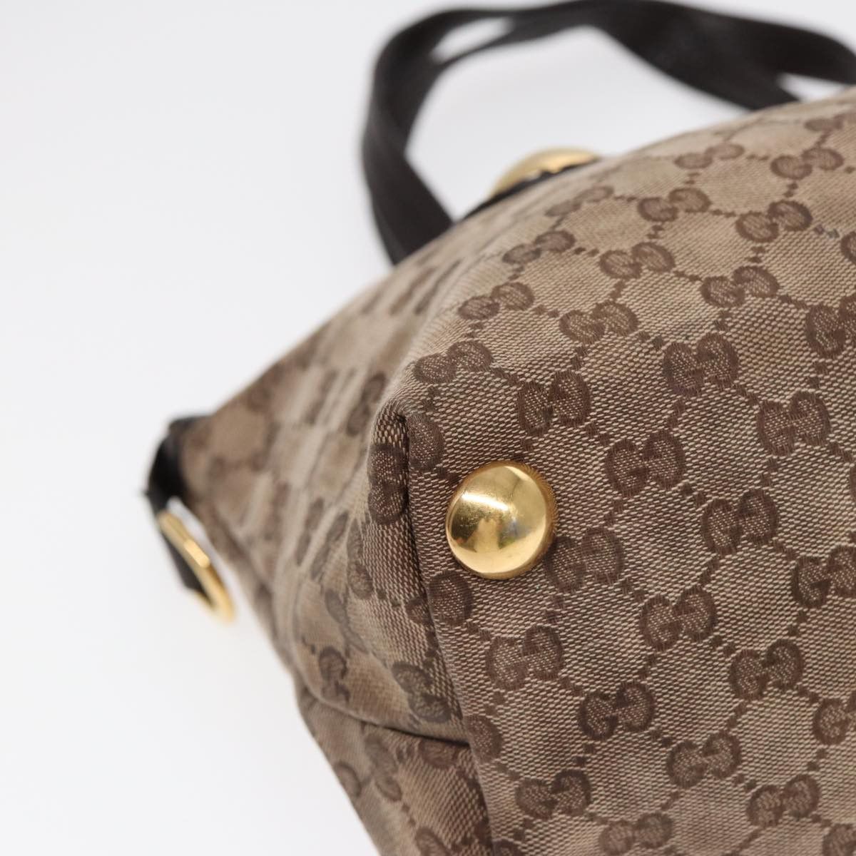 Gucci Gg Canvas Beige Canvas Tote Bag (Pre-Owned) Size ONE SIZE - 6 Thumbnail