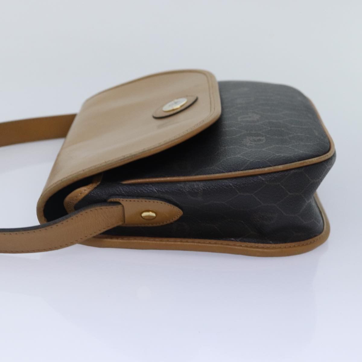 Dior Honeycomb Black Canvas Shoulder Bag (Pre-Owned) Size ONE SIZE - 3 Thumbnail
