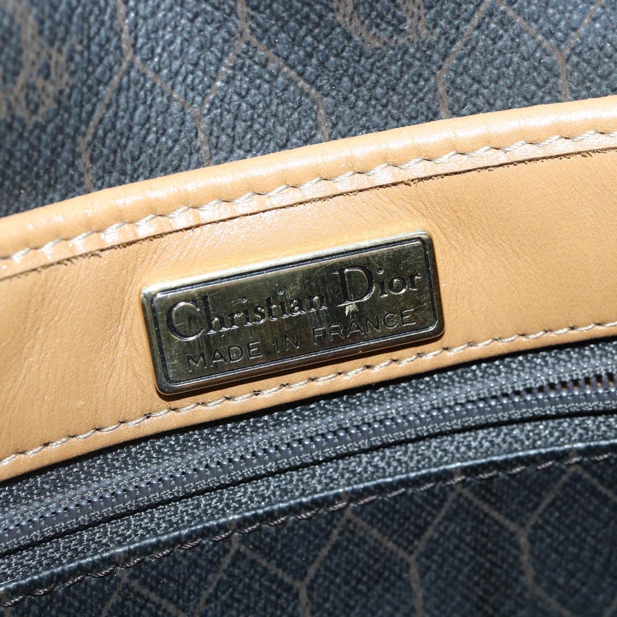Dior Honeycomb Black Canvas Shoulder Bag (Pre-Owned) Size ONE SIZE - 13 Thumbnail