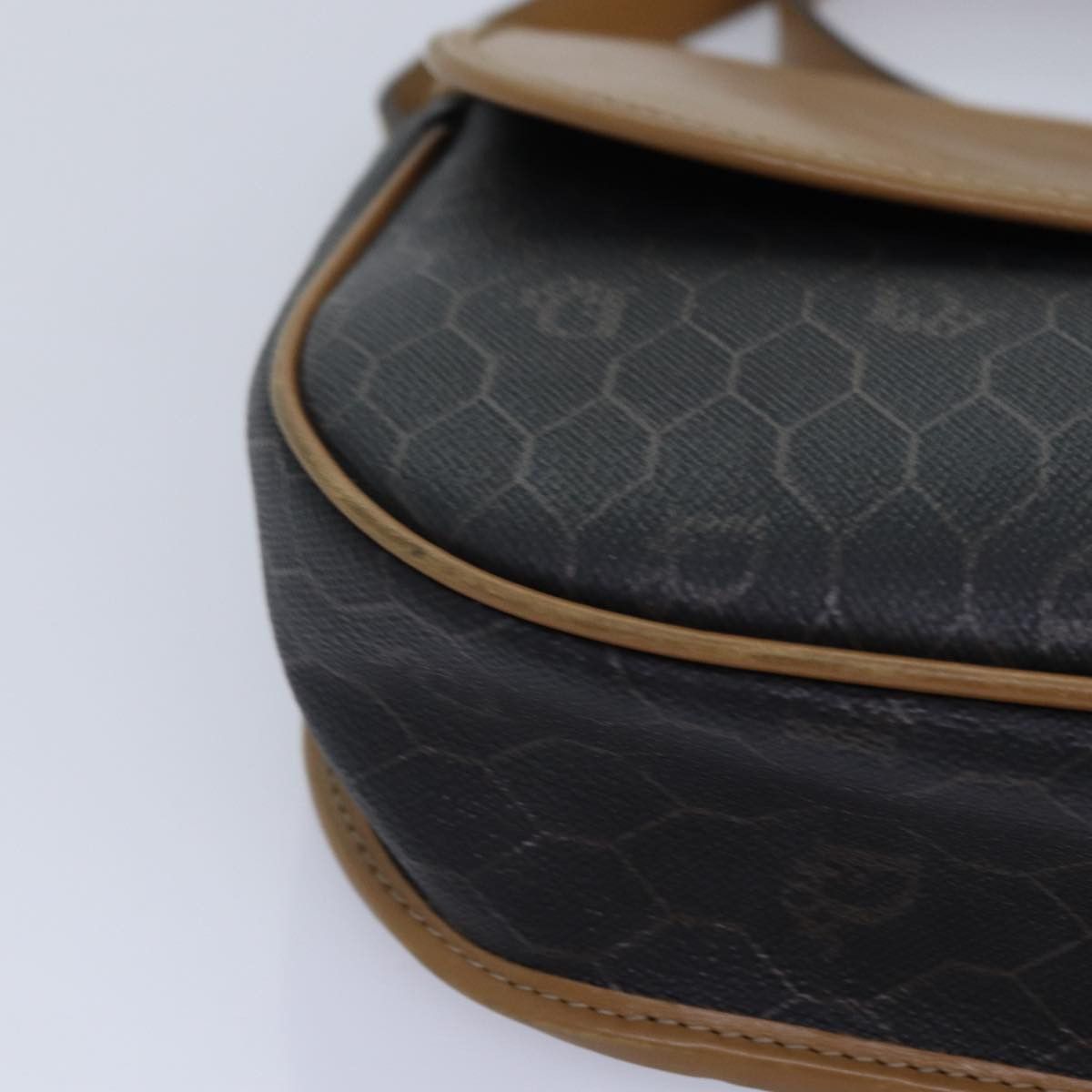 Dior Honeycomb Black Canvas Shoulder Bag (Pre-Owned) Size ONE SIZE - 7 Thumbnail