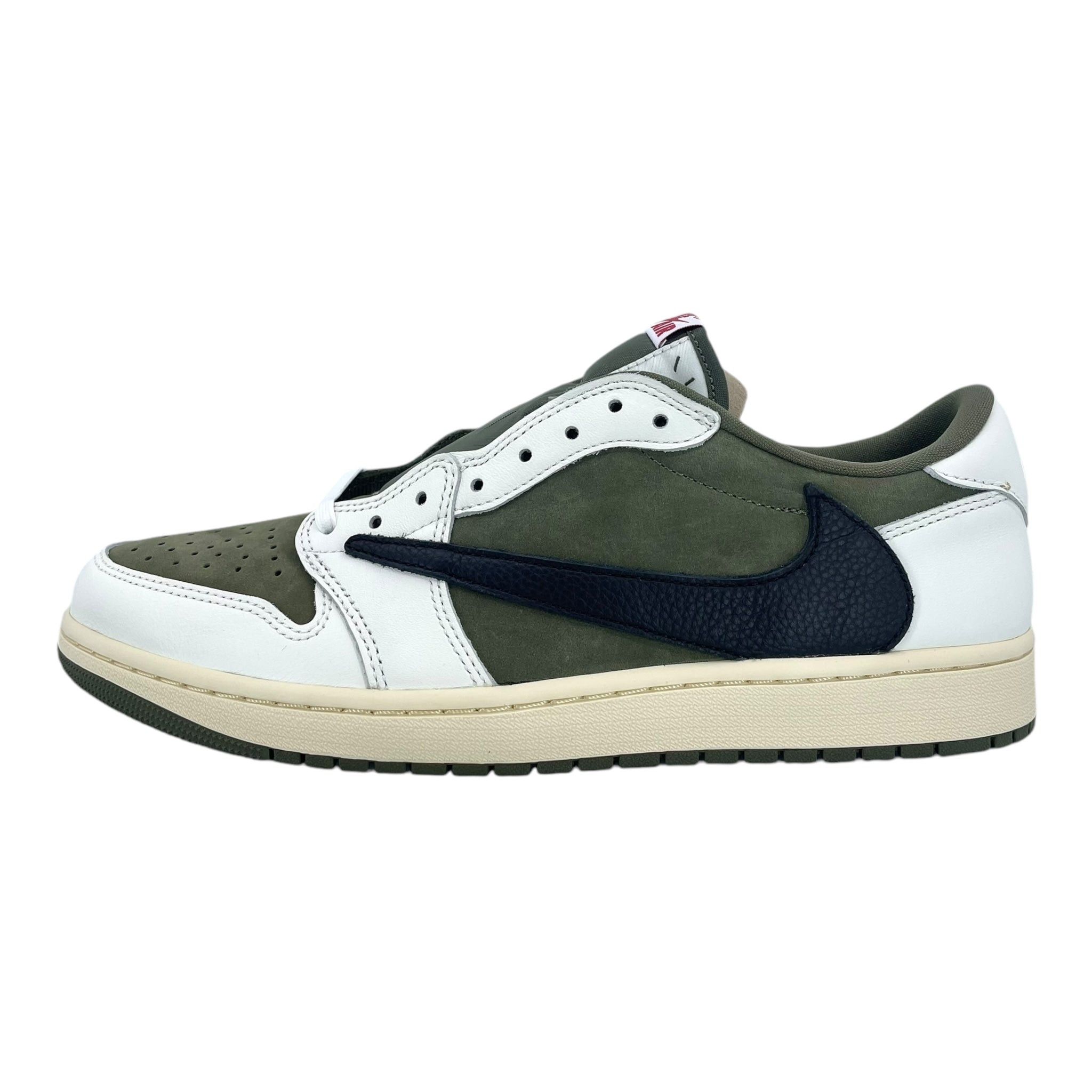 Nike Jordan 1 Retro Low OG SP Travis Scott Medium Olive Size US 10 / EU 43 - 2 Thumbnail