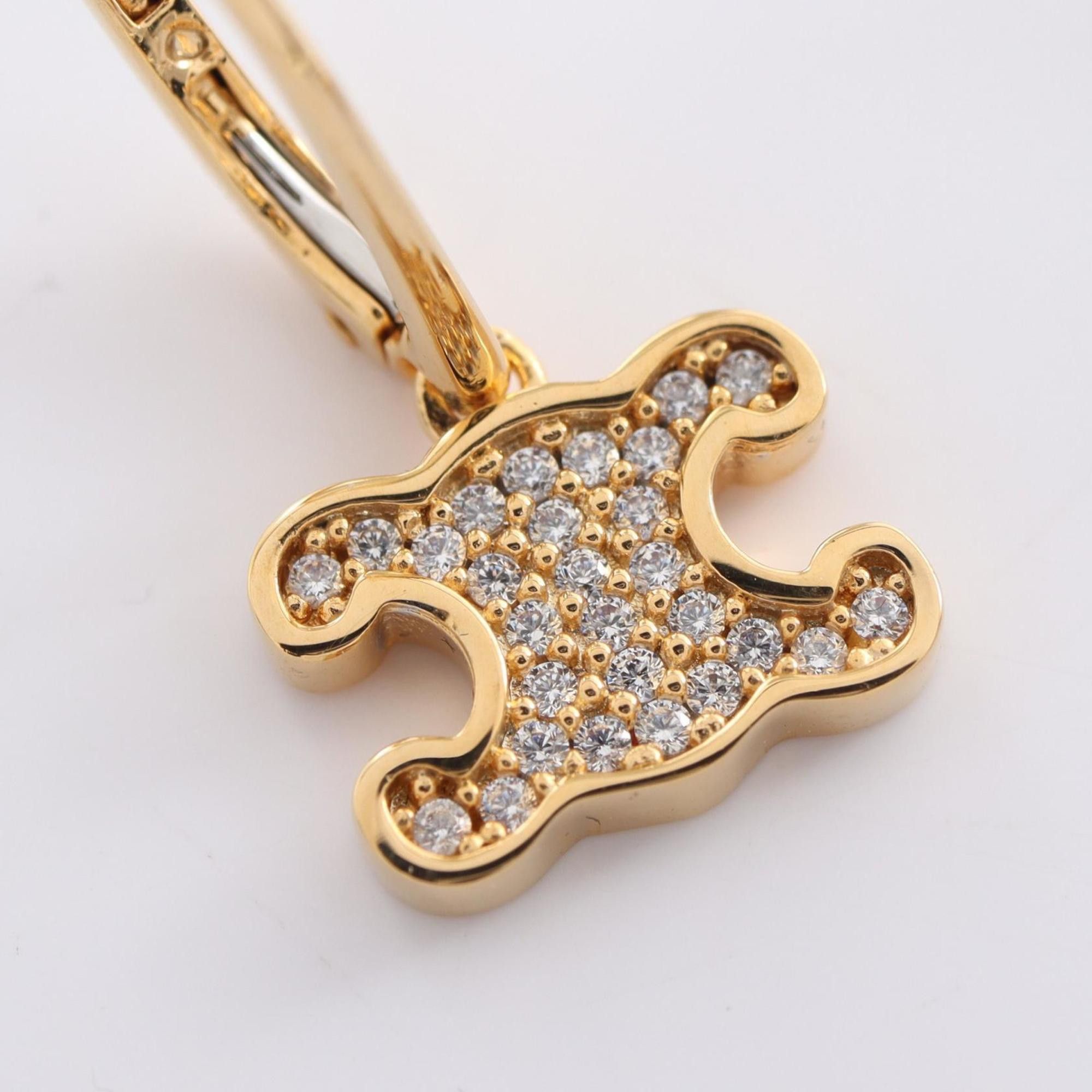 Celine Céline Triomphe earring Size ONE SIZE - 3 Thumbnail