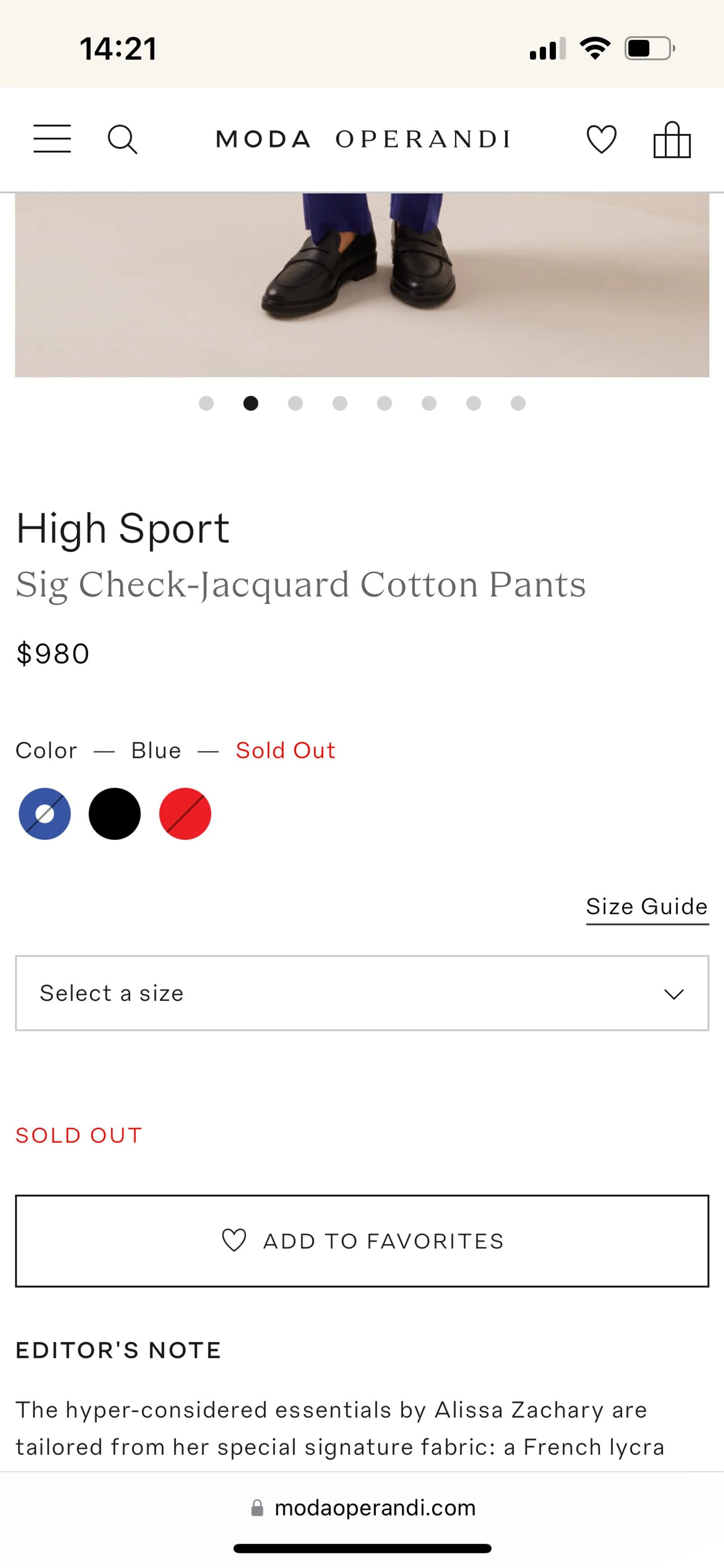 Other High Sport Sig Pants Size 27" / US 4 / IT 40 - 2 Thumbnail