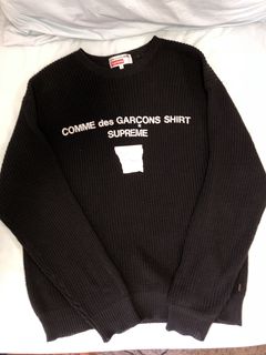 Cdg supreme knit online sweater