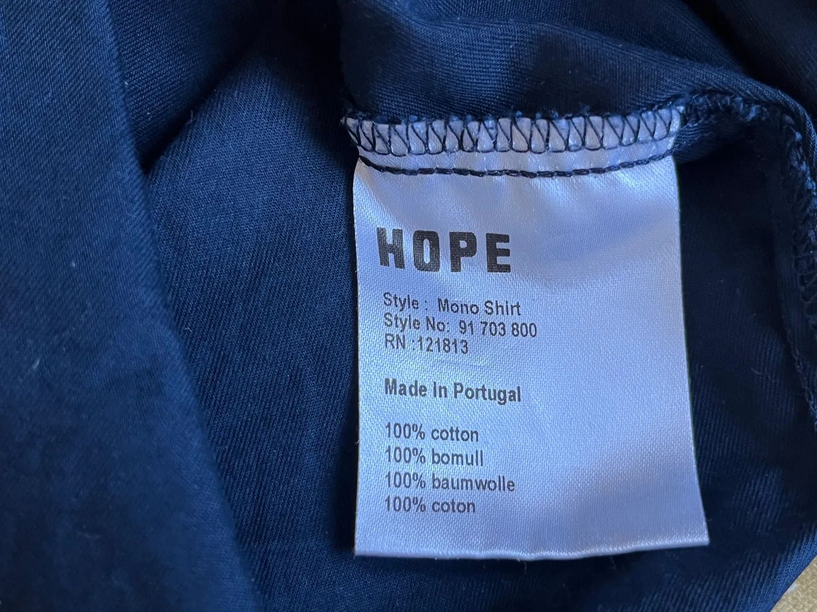 Hope Hope Mono shirt Blouse Size XS / US 0-2 / IT 36-38 - 3 Thumbnail